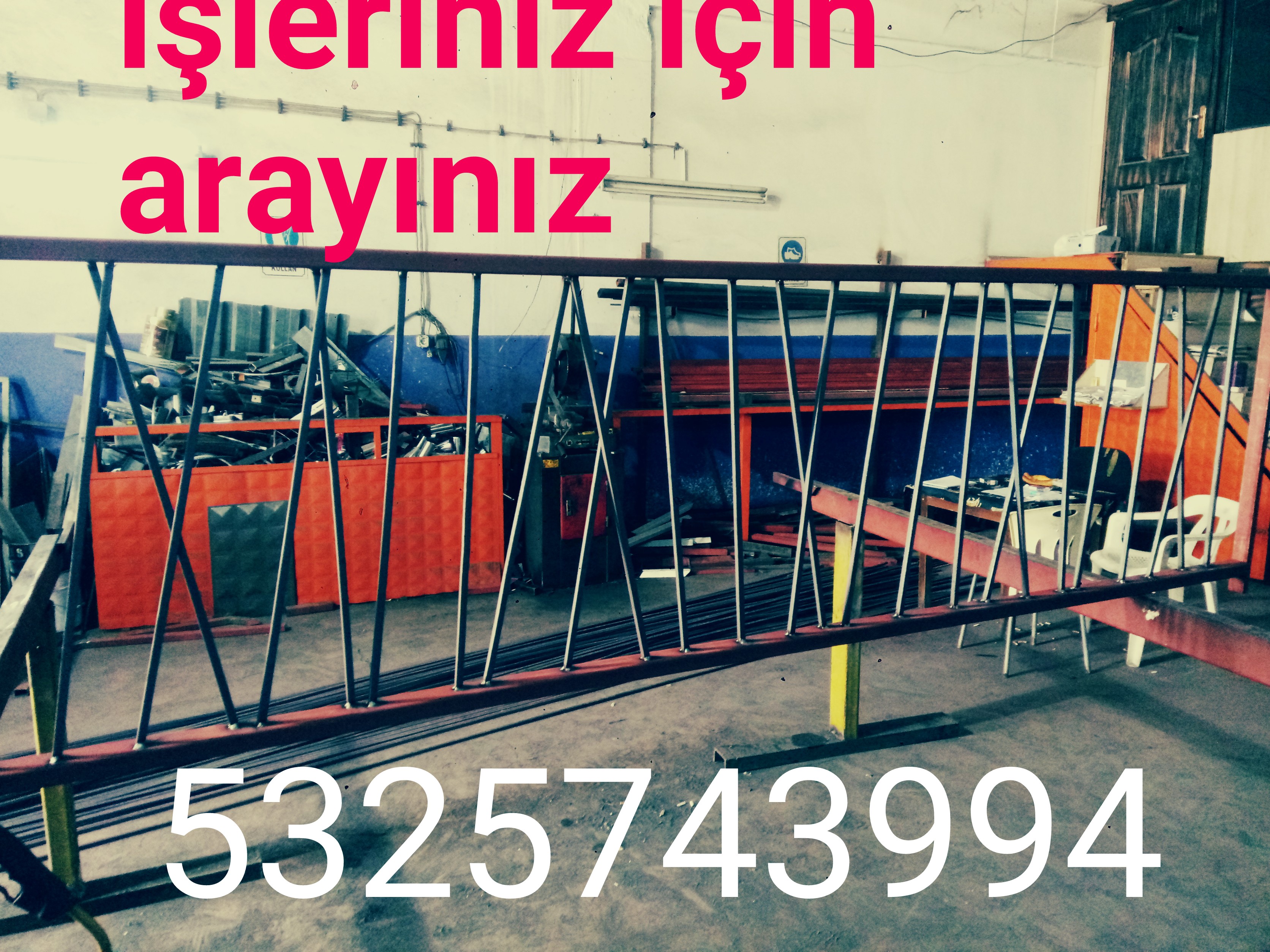 Izmir Foça Demir Doğrama Ferforje Çatı Konstruksiyon