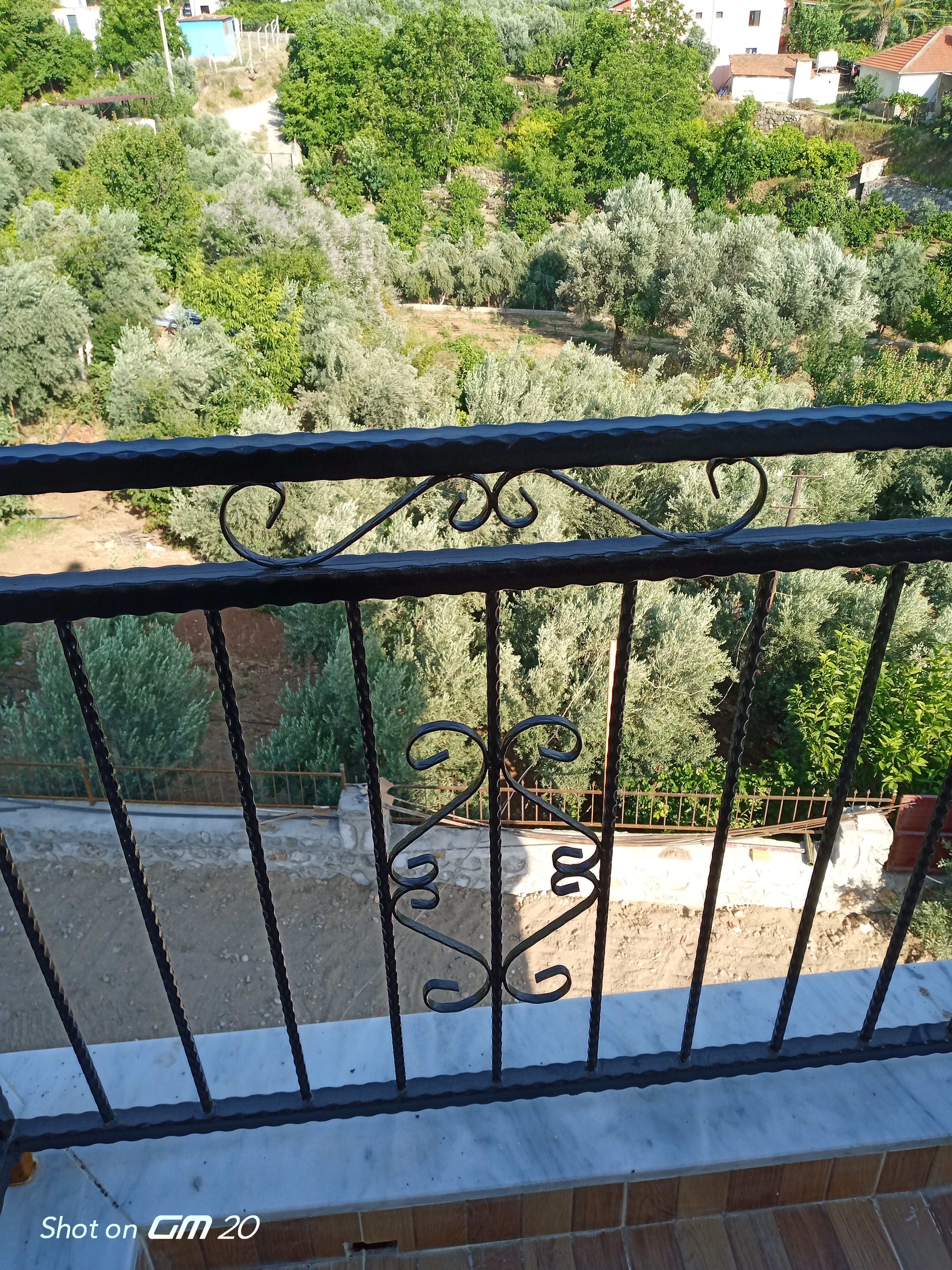 Ferforje balkon demiri