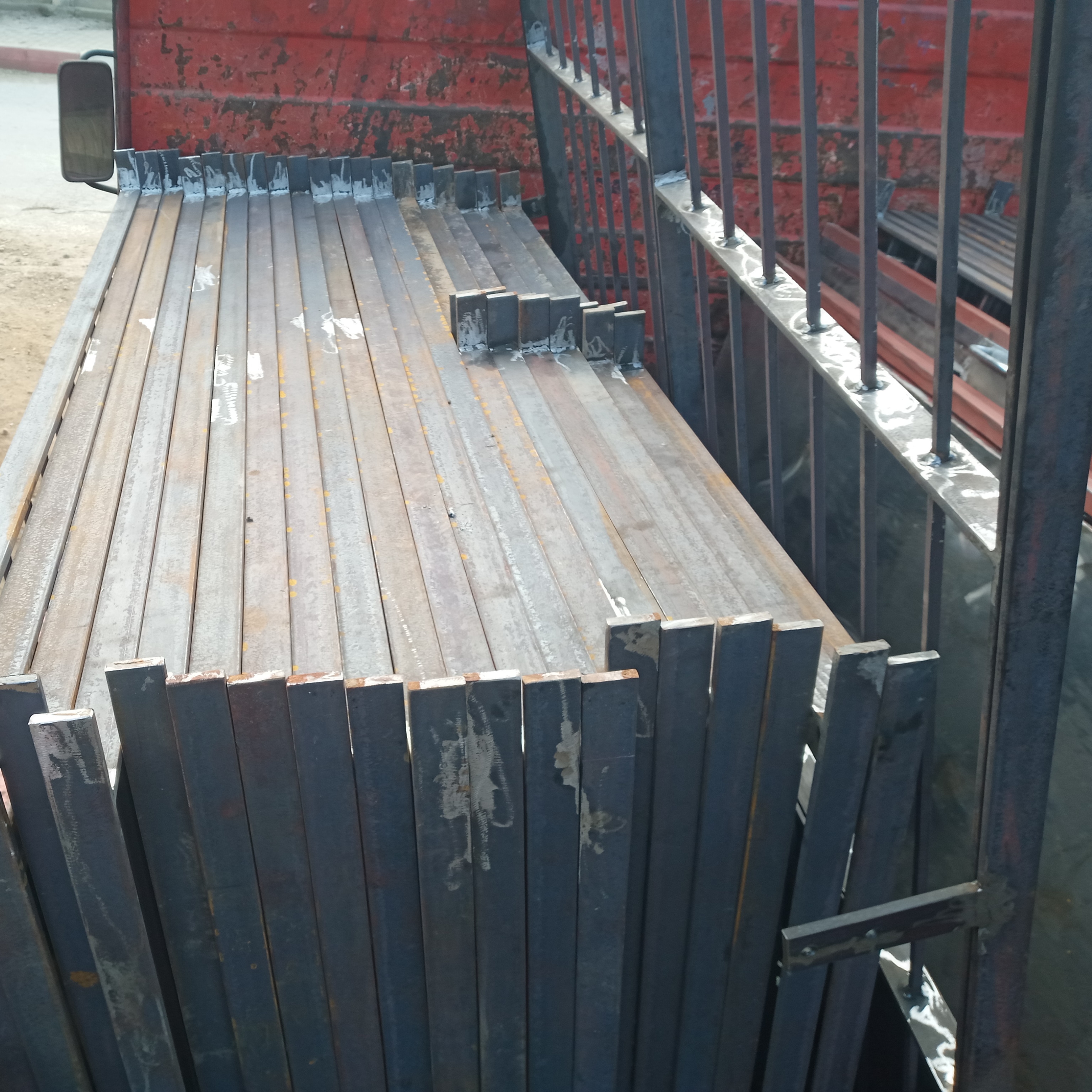 Elektrostatik toz boyalı korkuluk yapım