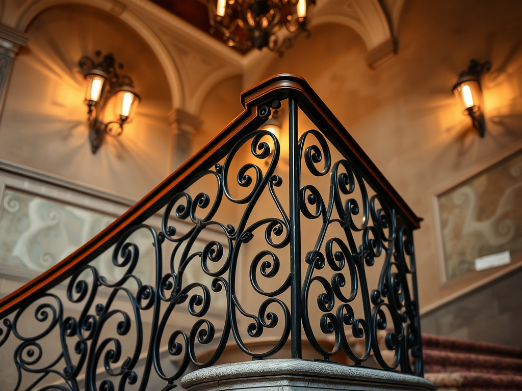 Merdiven Korkuluğu (İstanbul) – Ferforje & Çelik, Ölçüye Özel Üretim modeli