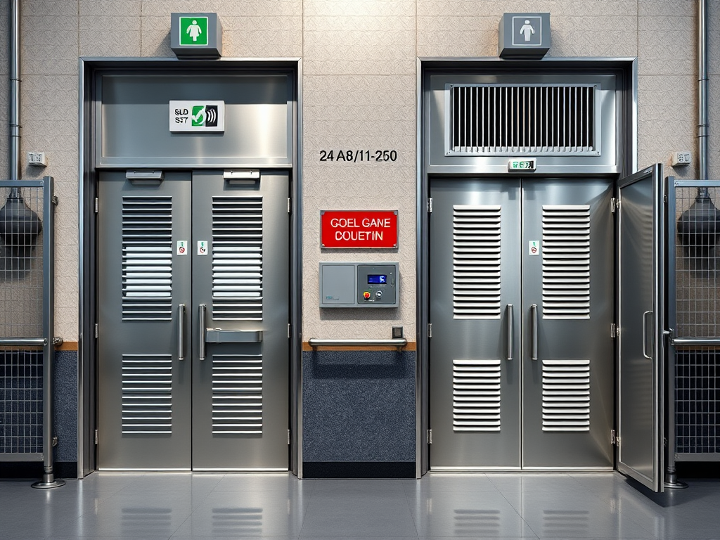 Asansör Boşluğu ve Makine Dairesi Kapıları Standartları