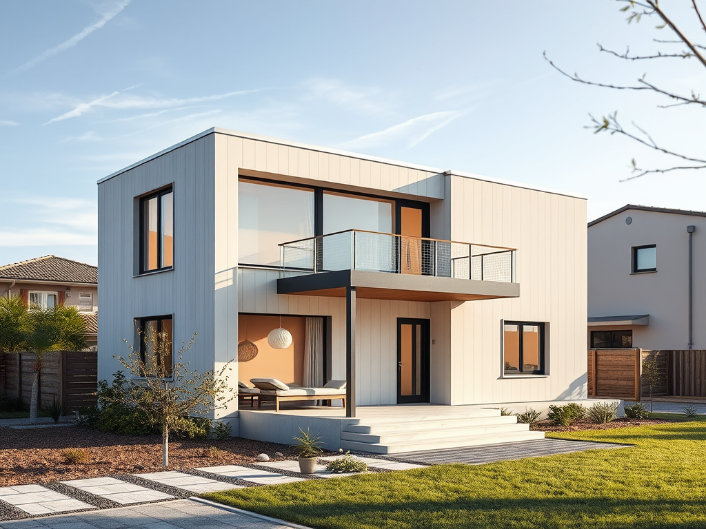 Modern prefabrik ev - Yusuf Yaka Yapı Prefabrik - İzmir