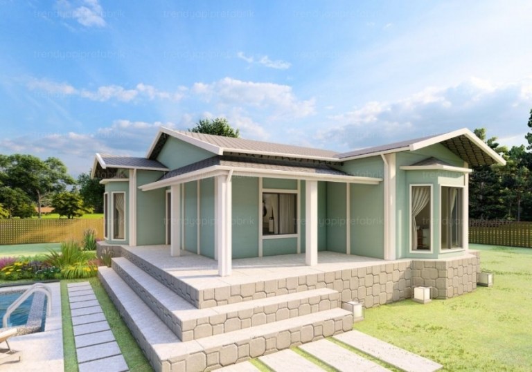 2+1 Prefabrik Ev - Yusuf Yaka Yapı Prefabrik - İzmir